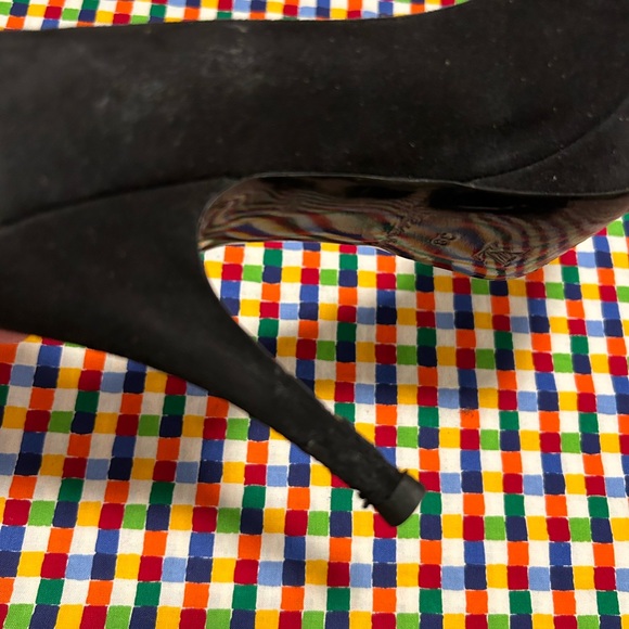Louis Vuitton suede heels 8